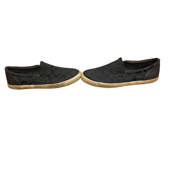 Coach - Logoed Canvas slide in loafers - 8 - Picture 6 of 7